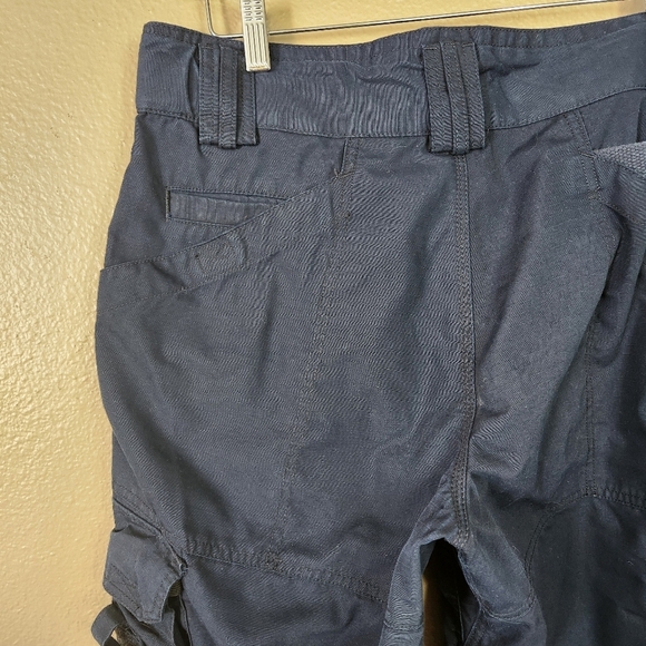 5.11 Tactical Womens Dark Navy Taclite EMS Ripstop Straight Leg Pants-Size 16 - Picture 8 of 12